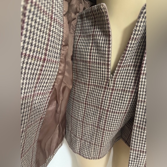 Promesa Brown Blazer Romper with Wrap Design - Picture 11 of 14